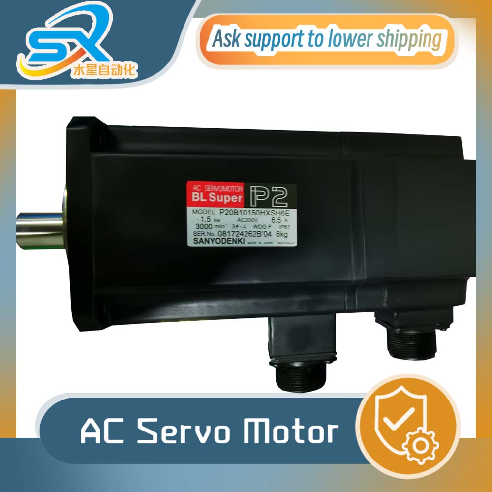 Servo Motor - Серводвигатель SANYO DENKI P20B10150HXSH6E 1.5 кВт