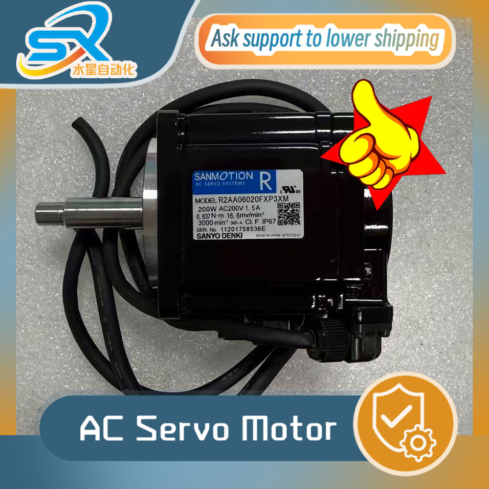 Servo Motor - Серводвигатель Sanyo R2AA06020FXP3XM 200 Вт 1.5