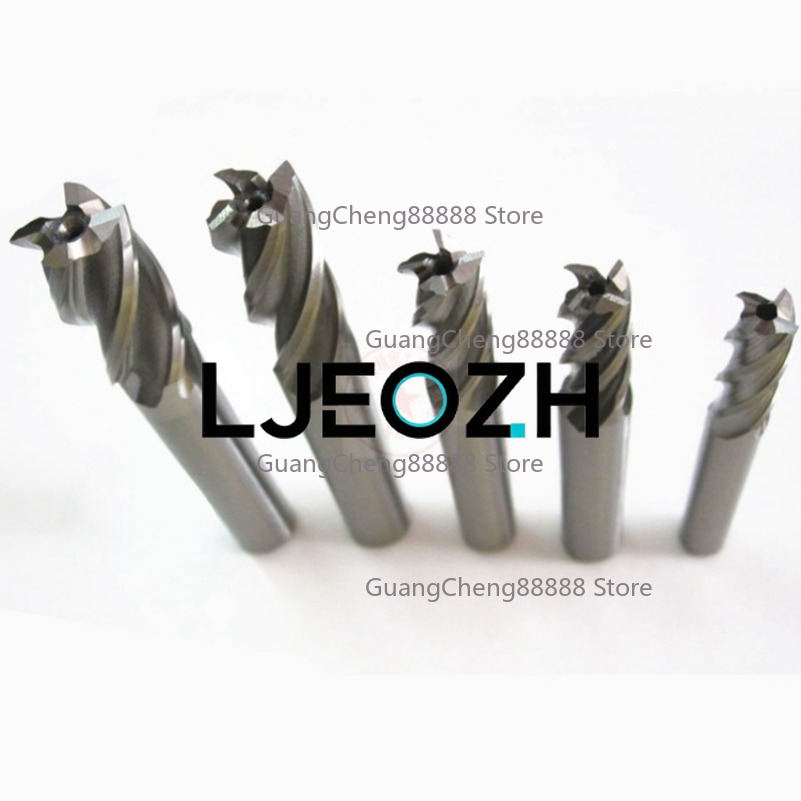End Mill Set - Набор из 5 фрез с 4