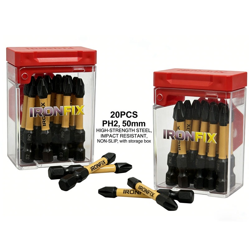 Drill Bit Set - Прочные биты для отвертки PH2, 20