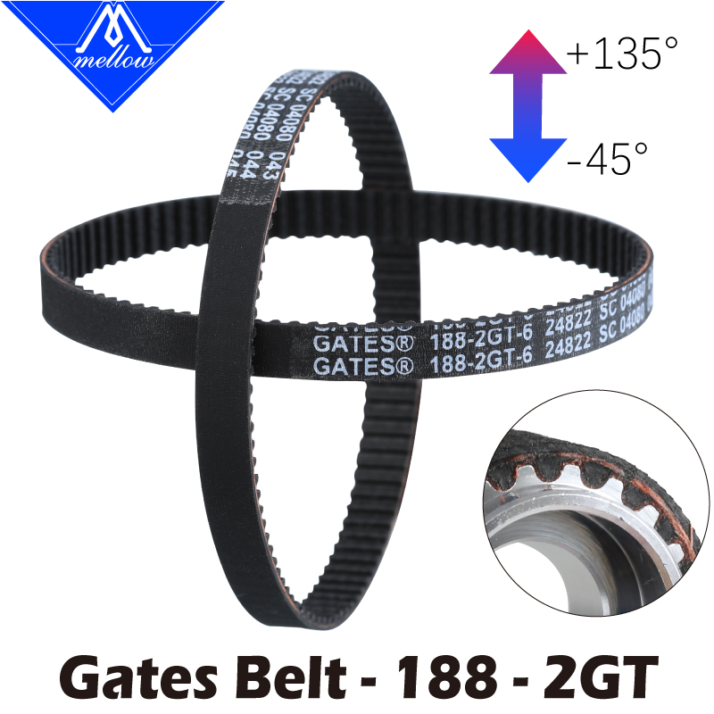 Gt2 Belt - Мягкая термостойкость 3D-принтер Voron 2.4 GT2,