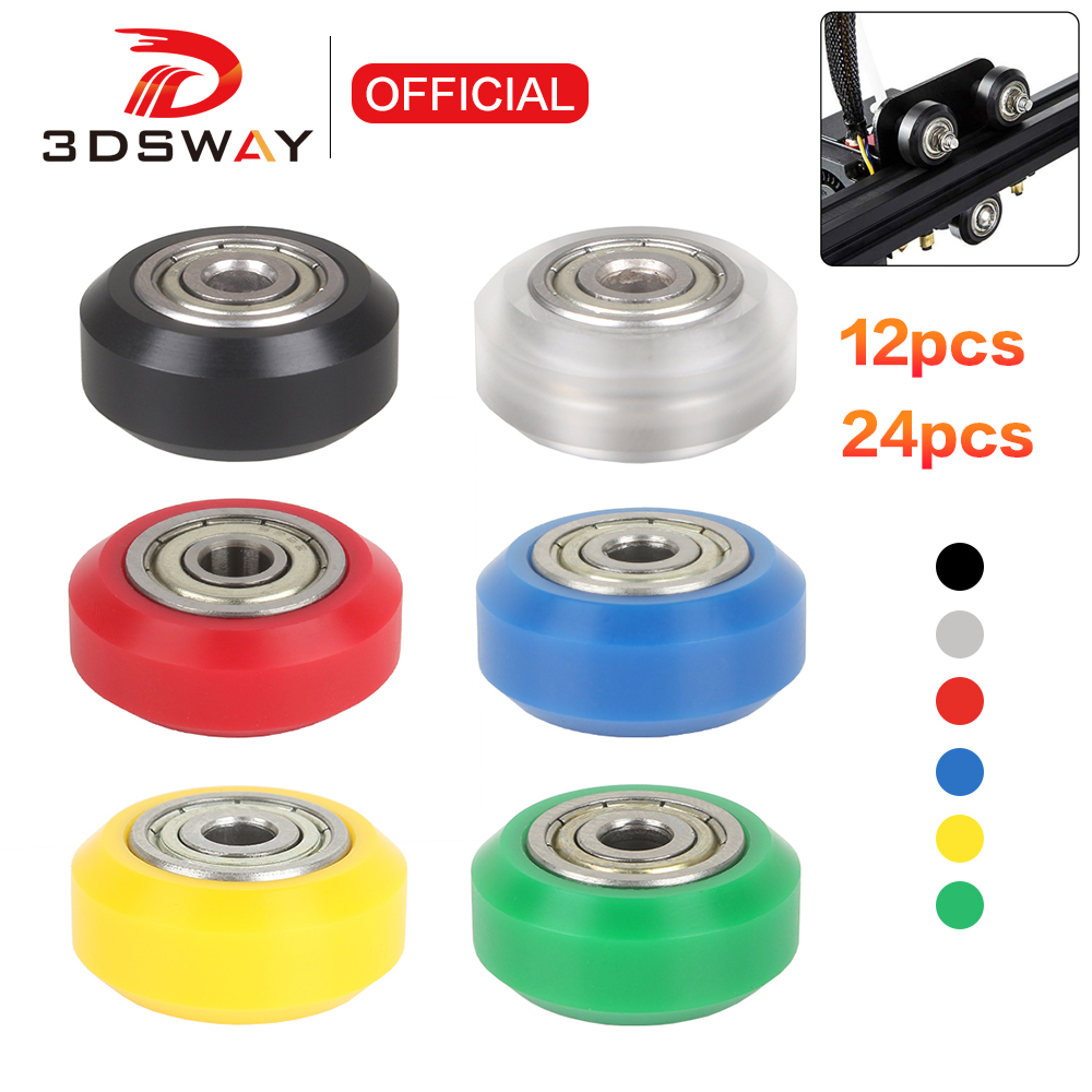 3DSWAY 12/24 шт. шкив POM с вы – обзор и цена V Slot Wheel