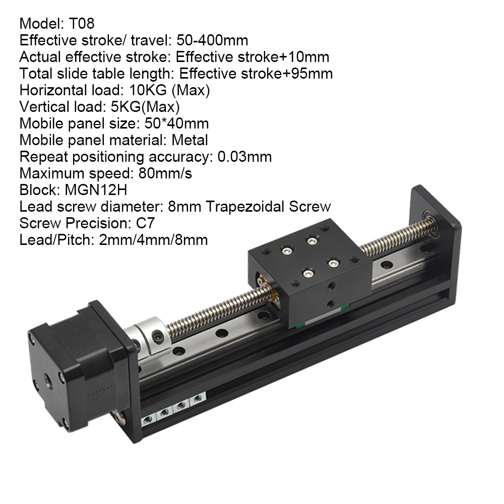 Линейный столик скольжения Т-т – обзор и цена Linear Rod 8Mm