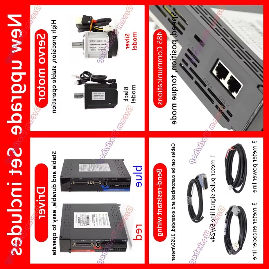 Комплект сервопривода 220В пер – обзор и цена Servo Motor