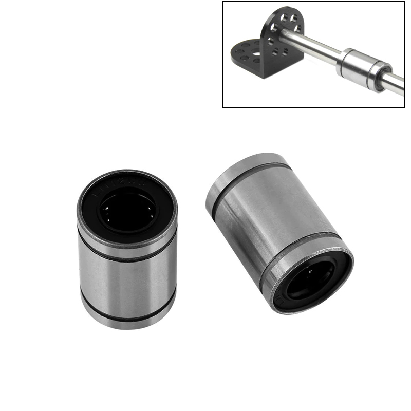 10 шт. LM6UU LM8UU LM10UU LM12 – обзор и цена Linear Rod 8Mm