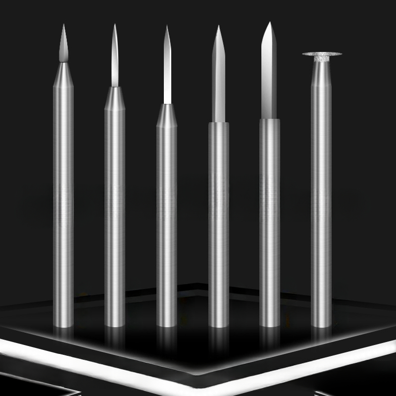 6 шт., набор ножей для гравиро – обзор и цена End Mill Set