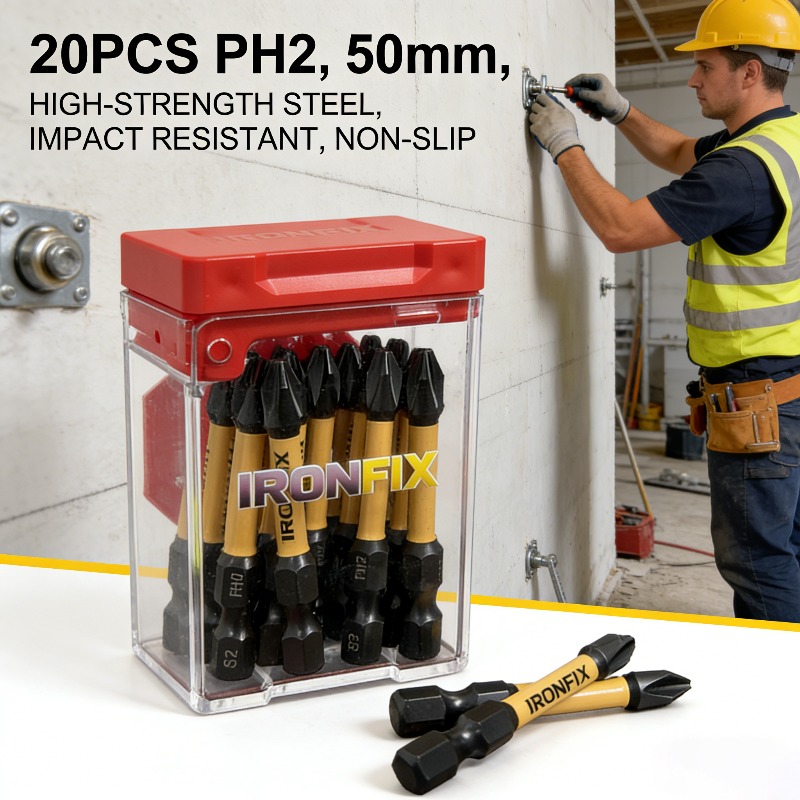 Прочные биты для отвертки PH2, – обзор и цена Drill Bit Set