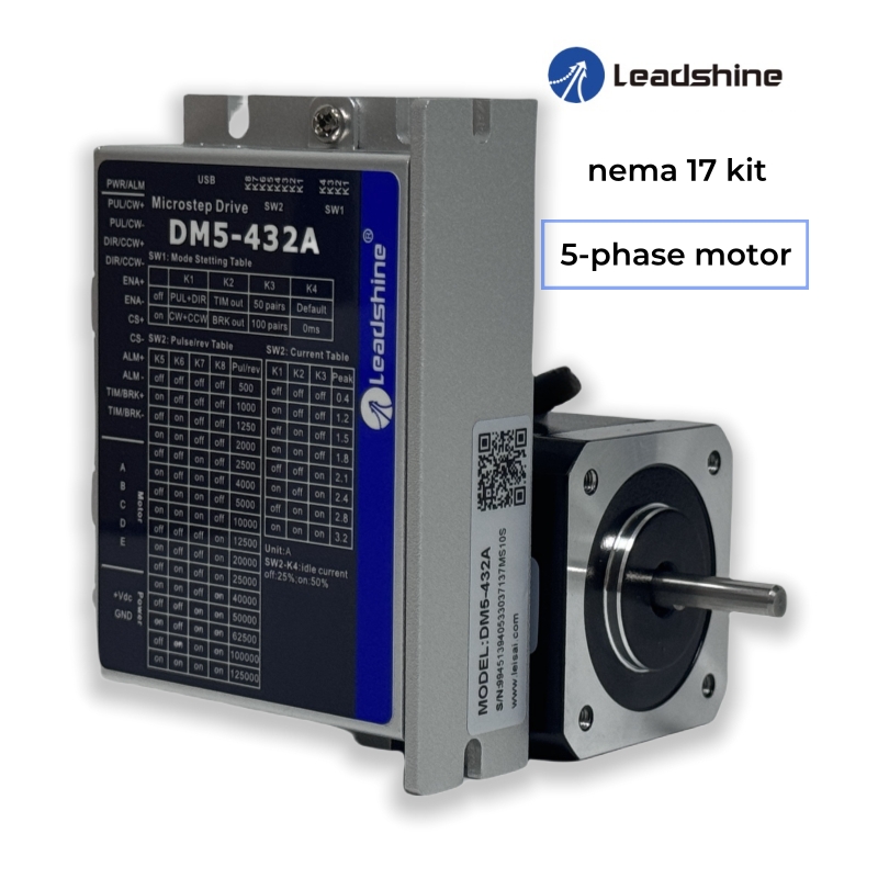 Leadshine 0.72 градуса Nema17  – обзор и цена Nema 17 Stepper