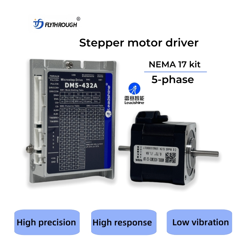 Leadshine 0.72 градуса Nema17  – обзор и цена Nema 17 Stepper