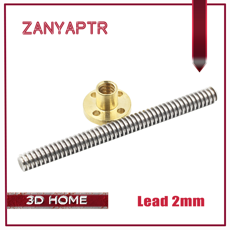 3D-принтер и CNC Lead 2 мм THS – обзор и цена Lead Screw 8Mm
