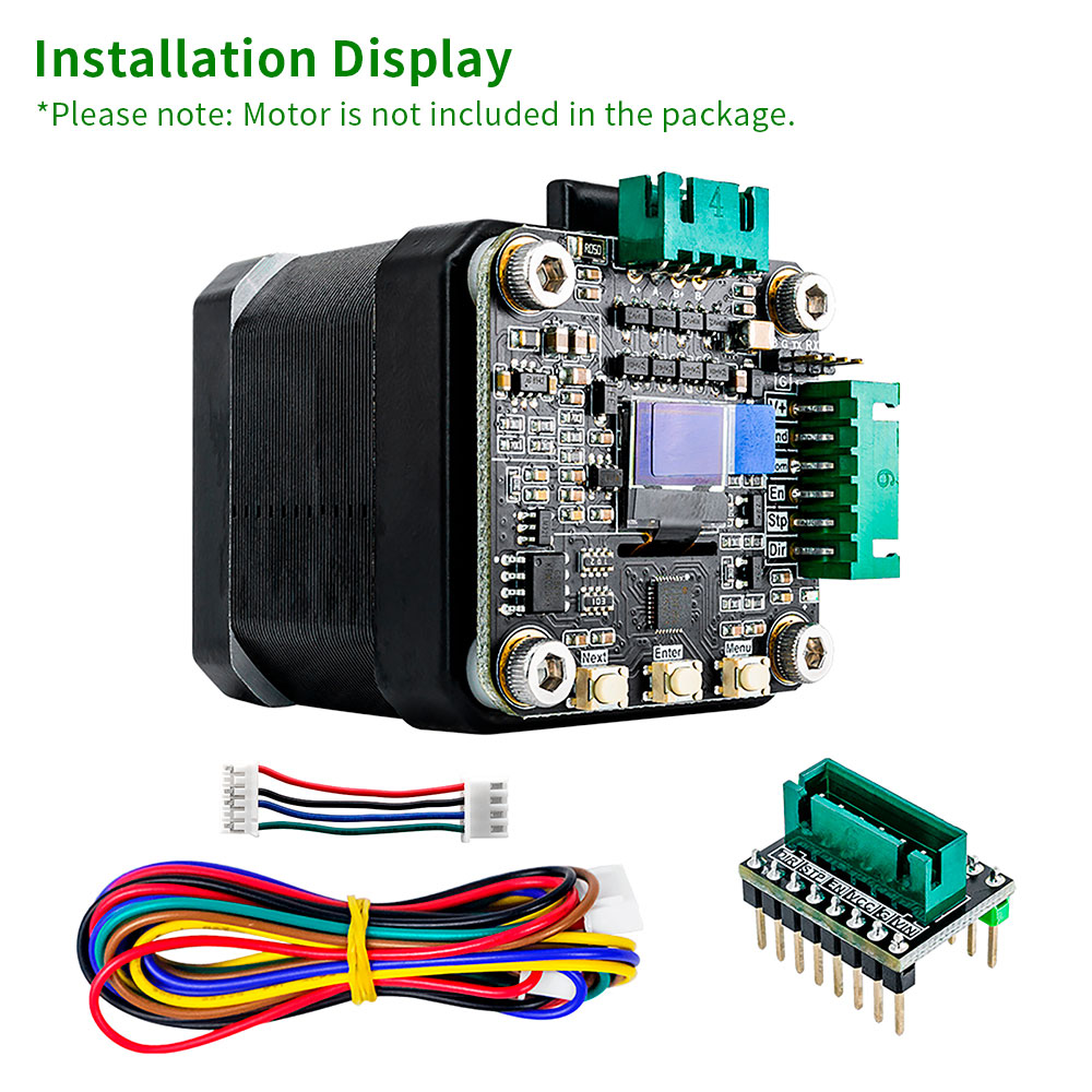 Makebase MKS SERVO42C PCBA NEM – обзор и цена Nema 17 Stepper
