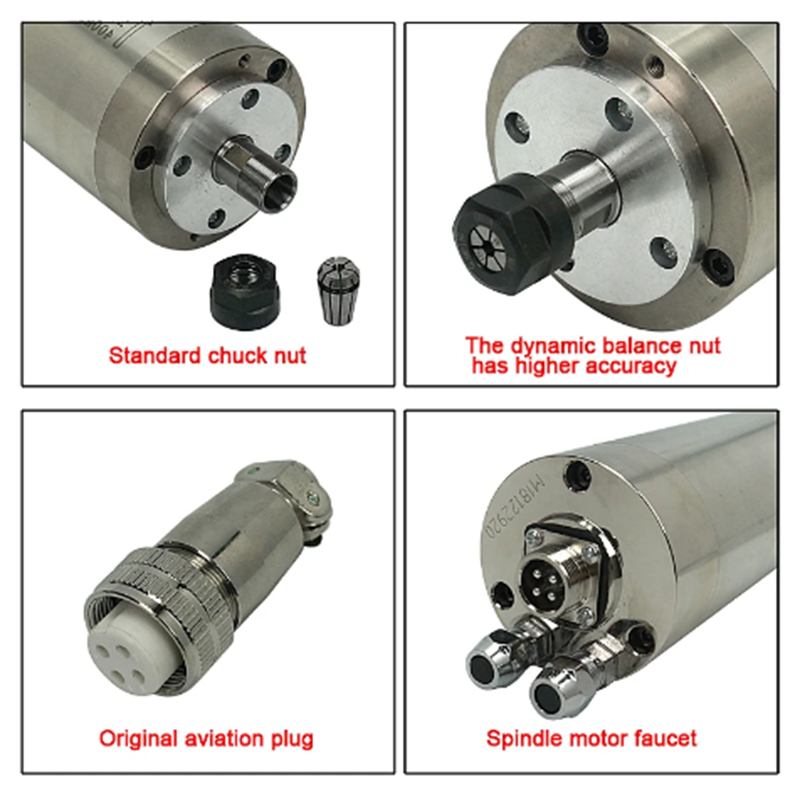 Фрезерный станок с ЧПУ, с водя – обзор и цена Water Cooled Spindle