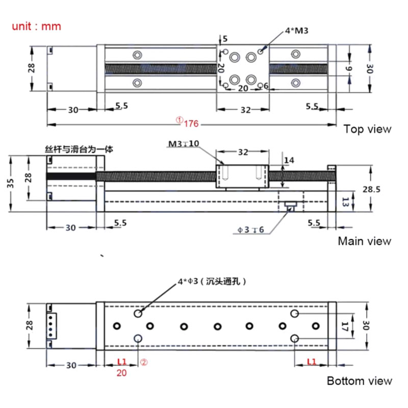 Шаговый двигатель NEMA11, мини – обзор и цена Linear Rod 8Mm