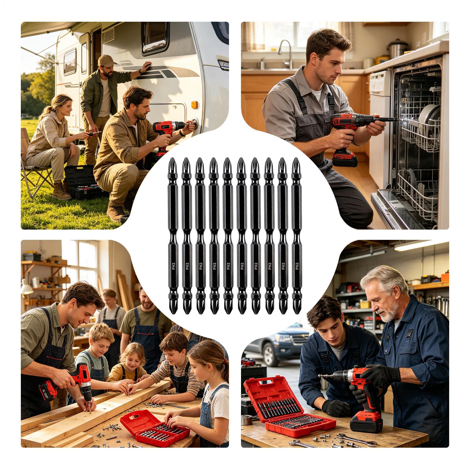 Магнитные насадки, двусторонни – обзор и цена Drill Bit Set