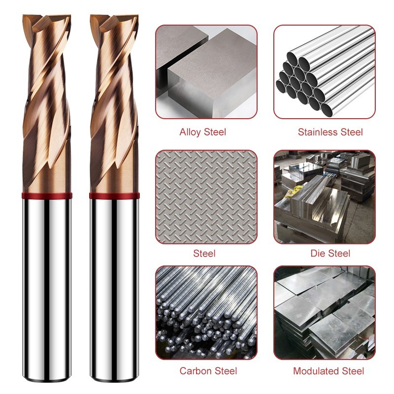 SHAZAM TGR-HRC55 2F цветная Кр – обзор и цена End Mill Set